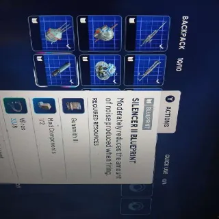 SILENCER 2 Blueprint