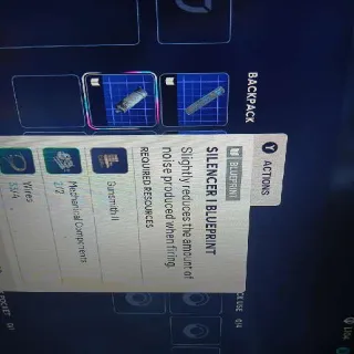 SILENCER 1 Blueprint