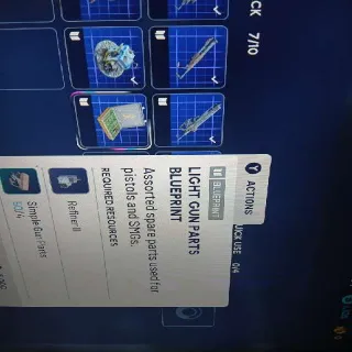 LIGHT GUN PART Blueprint