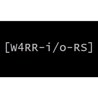 W4RR-i/o-RS