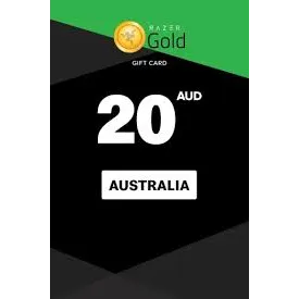 Razer Gold 20 AUD Gift Card (Australia) - Automatic delivery