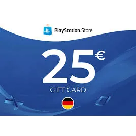 PlayStation Gift Card 25 EUR - GERMANY - Automatic delivery