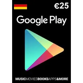 Google Play 25 EUR Gift Card (Germany)