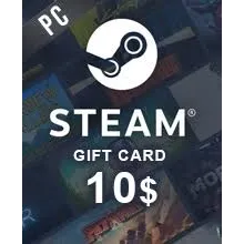 Steam Wallet Gift Card 10 USD Steam Key