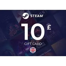 Steam Wallet Gift Card 10 GBP Key - UNITED KINGDOM