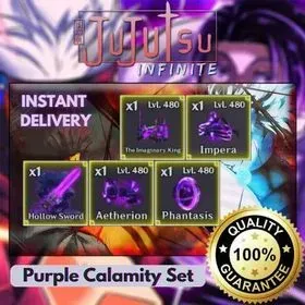 Purple Six Eyed Calamity Boss Hollow Set | Jujutsu Infinite