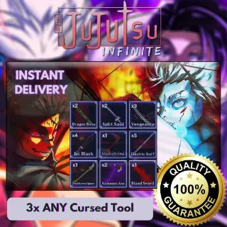 3x ANY Special Grade Cursed Tool Bundle | Jujutsu Infinite