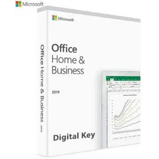 Microsoft Office Home & Business 2019 (Global)  (Activation key with Lifetime activation Method Included)