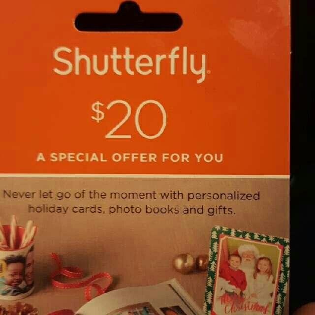 $20 Shutterfly Gift Card - Other Gift Cards - Gameflip