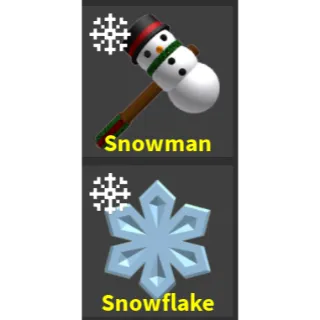 Flee The Facility - Snowman Set