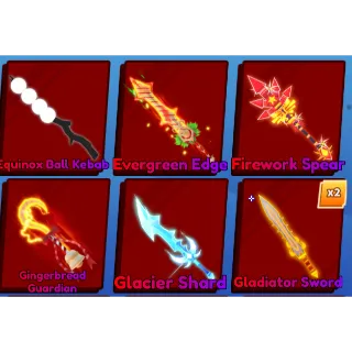 Blade ball weapon bundle