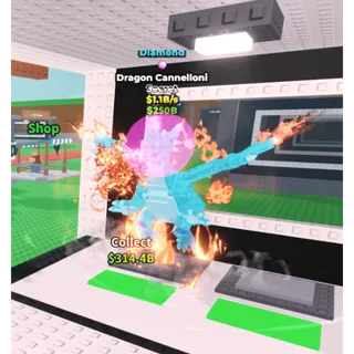 Diamond Bubblegum Dragon Cannelloni