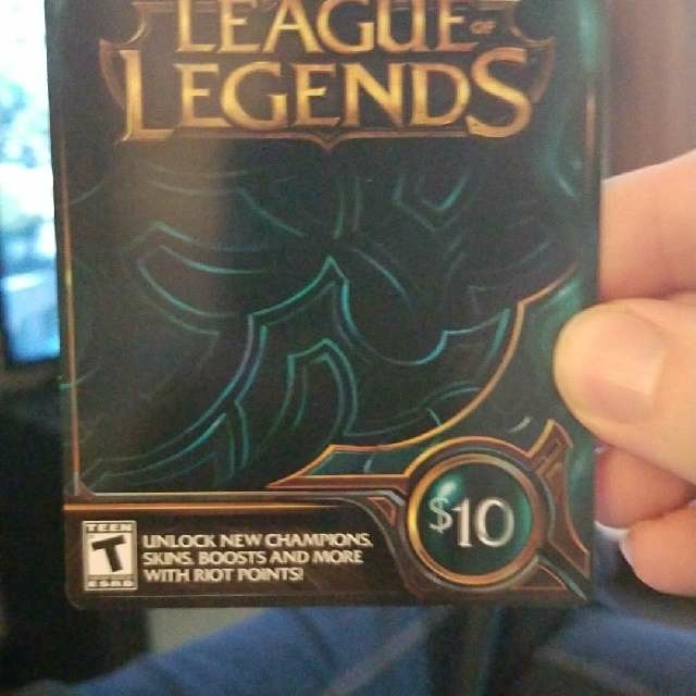 League Of Legends 10 Gift Card Other Gift Cards Gameflip