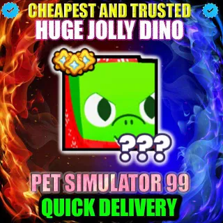 HUGE JOLLY DINO