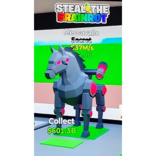 Fortnite Steal The Brainrot | Brand New Super Ultra Rare Meccavallo 37M/s