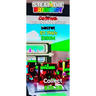 Fortnite Steal The Brainrot | Super Ultra Rare 🖤 Darkness Los Esok Sekolitos 7.7M/s