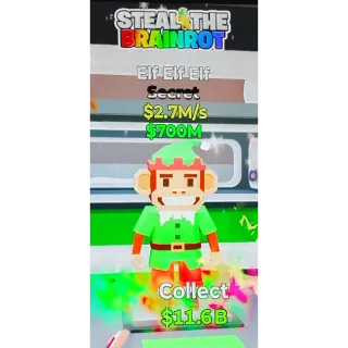 Fortnite Steal The Brainrot | Super Ultra Rare Secret Elf Elf Elf 2.7M/s