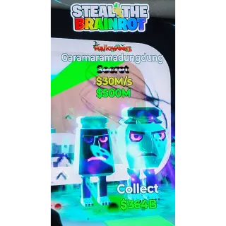 Fortnite Steal The Brainrot | Super Ultra Secret Rare Halloween Garamaramadungdung 30M/s