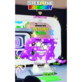 Fortnite Steal The Brainrot | Super Ultra Rare Secret 🎆 Firework Traited 💤 Dreamy 67 53.6M/s