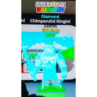 Fortnite Steal The Brainrot | Super Ultra Rare Secret Diamond Chimpanzini Kingini 37.5M/s