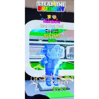 Fortnite Steal The Brainrot | Super Ultra Rare ⚡🎆 Traited 🌈 Rainbow Dul Dul Dul 162M/s