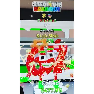 Fortnite Steal The Brainrot | Super Ultra Rare ⚡ Lightning + 🌀 Glitch Traited 🎄Christmas 6️⃣7️⃣ 110.5M/s