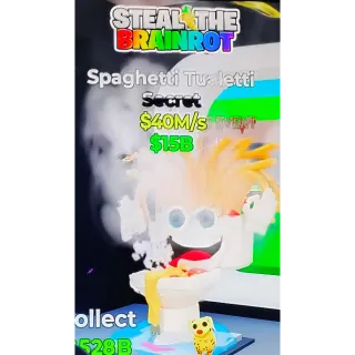 Fortnite Steal The Brainrot | Super Ultra Rare Secret Spaghetti Tualetti 40M/s