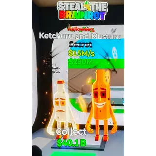 Fortnite Steal The Brainrot | Super Ultra Rare Secret Halloween Ketchuru and Musturu 15M/s