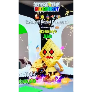 Fortnite Steal The Brainrot | Super Ultra Rare 🎃⚡🌀🚽🎆 Traited Ketupat kepat Prekupat 165M/s