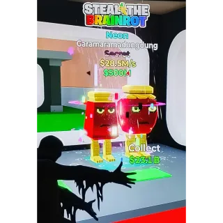 Fortnite Steal The Brainrot | Super Ultra Rare Secret Neon Garamaramadungdung 28.5M/s