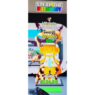 Fortnite Steal The Brainrot | Super Ultra Rare 🚽 Traited 👼 Heaven Dul Dul Dul 210M/s 🙏