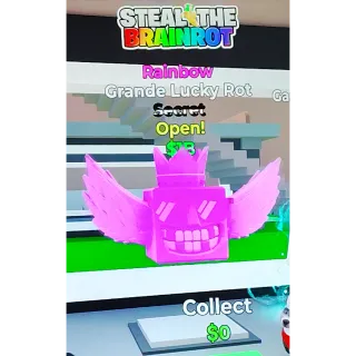 Fortnite Steal The Brainrot | Super Ultra Rare Secret 🌈 Rainbow Grande Lucky Rot