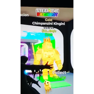 Fortnite Steal The Brainrot |Super Rare Gold Chimpanzini Kingini 31.2M/s