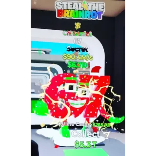 Fortnite Steal The Brainrot | Super Ultra Rare ⚡ Lightning Traited🎄 Christmas 6️⃣7️⃣ Secret 90.4M/s