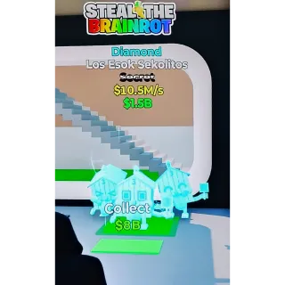 Fortnite Steal The Brainrot | SUPER ULTRA RARE Diamond Los Esok Sekolitos 10.5M/s