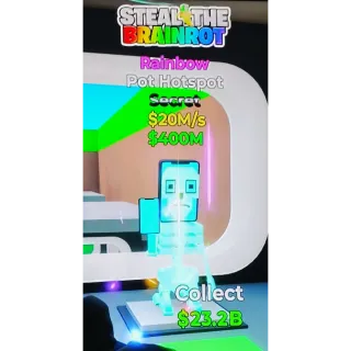 Fortnite Steal The Brainrot | Super Ultra Rare Secret Rainbow Pot Hotspot 20M/s