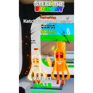 Fortnite Steal The Brainrot | Super Ultra Rare Secret Halloween Ketchuru and Musturu 15M/s