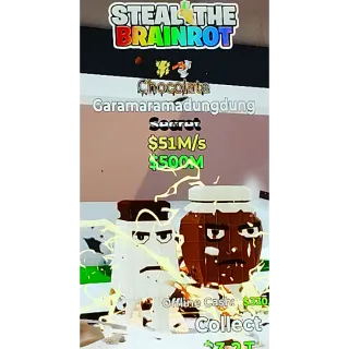 ⚡🚽 🍫 Garamaramadungdung 51M/s | Fortnite Steal The Brainrot| Super Ultra Rare Secret 