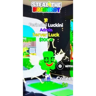 Fortnite Steal The Brainrot | Super Ultra Rare ⚡ Lightning Traited 🍀 Ferinsini Luckini 