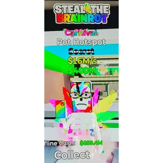 Fortnite Steal The Brainrot | Super Ultra Rare Secret 🎡 Carnival Pot Hotspot 16M/s