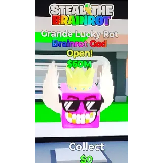 Fortnite Steal The Brainrot | Super Ultra Rare Grande Lucky Rot Brainrot God
