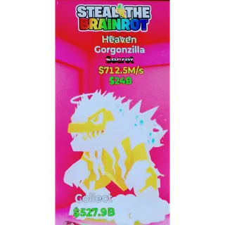 Fortnite Steal The Brainrot | Super Ultra Rare 👼 Heaven Gorgonzilla 712M/s