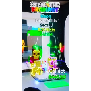 Fortnite Steal The Brainrot | Super Ultra Rare Secret Neon Los Mobilis 20.9M/s