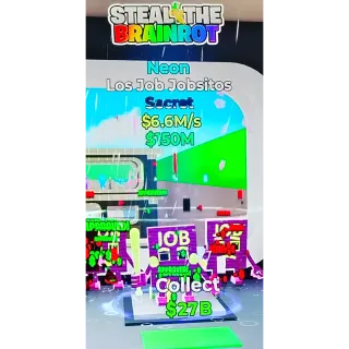 Fortnite Steal The Brainrot | Super Ultra Rare 🎆 Neon Los Esok Sekolitos 6.6M/s