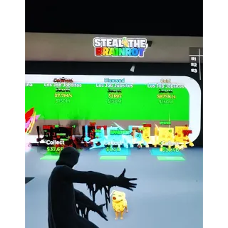 FORTNITE STEAL THE BRAINROT RARE LOS JOB JOBSITOS 4 PACK BUNDLE