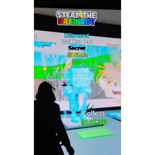 FORTNITE STEAL THE BRAINROT | SUPER ULTRA RARE DIAMOND DUL DUL DUL 18M/s