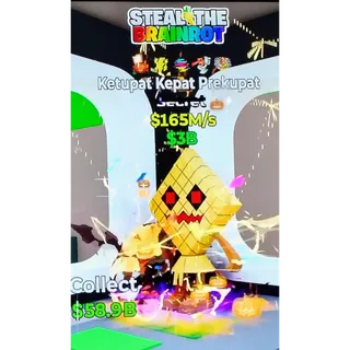 Fortnite Steal The Brainrot | Super Ultra Rare 🎃⚡🌀🚽🎆 Traited Ketupat kepat Prekupat 165M/s