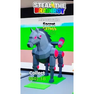 Fortnite Steal The Brainrot | Brand New Super Ultra Rare Meccavallo 37M/s