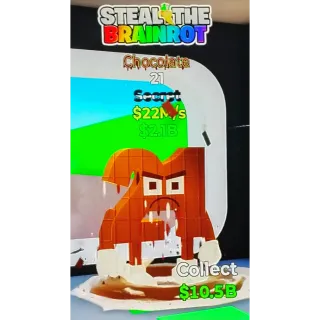 Fortnite Steal The Brainrot | Super Ultra Rare Secret 🍫 Chocolate 21 Brainrot 22M/s