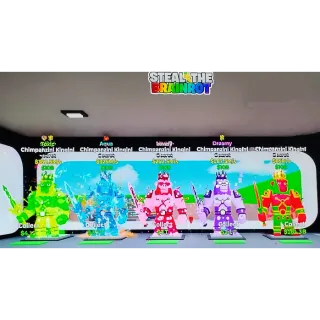 Fortnite Steal The Brainrot | The Chimpanzini Kingini 5 Pack Special 💘🌊💤☣️